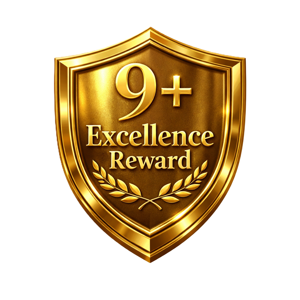 9+ Excellence Reward
